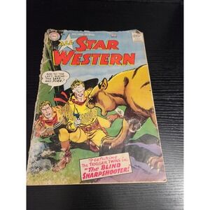 All Star Western #92‎ Comic Book Jan 1957 The Trigger Twins Daisy Ad Vintage